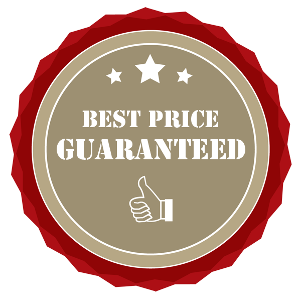 best price guaranteed label